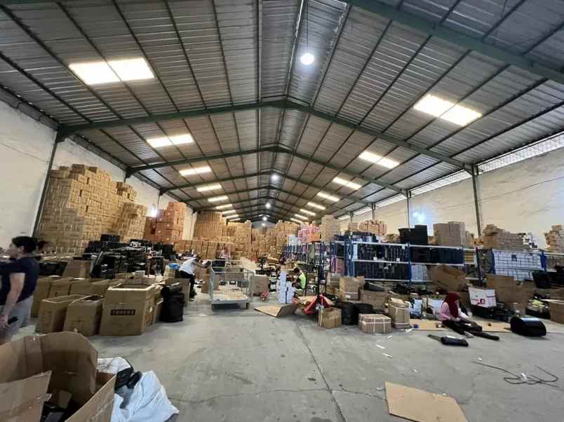 dijual ruko gudang kantor pergudangan sentra kosambi
