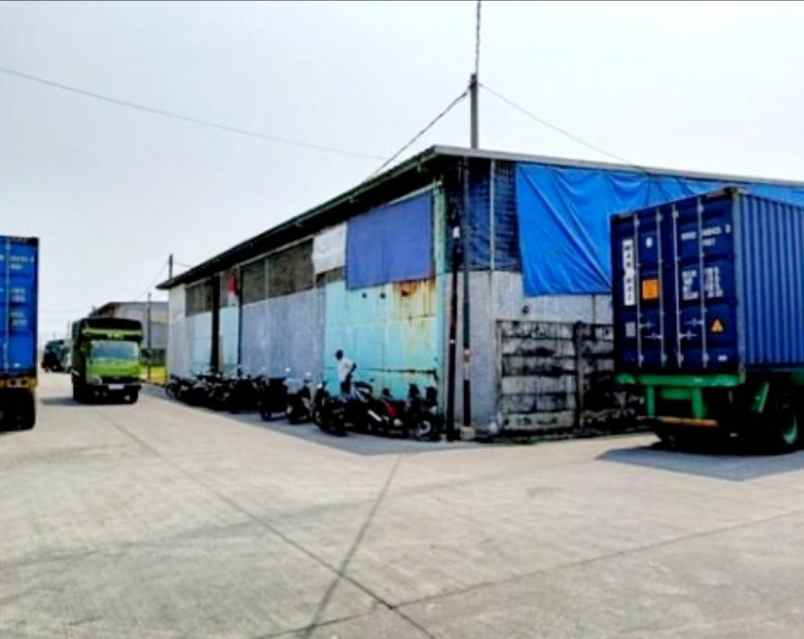 dijual ruko gudang kantor pergudangan sentra kosambi