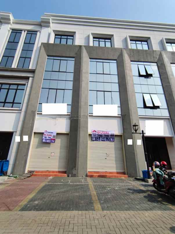 dijual ruko gudang kantor sedayu city kelapa gading