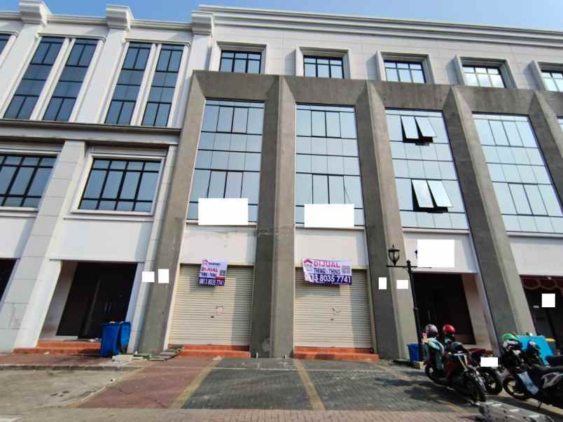 dijual ruko gudang kantor sedayu city kelapa gading