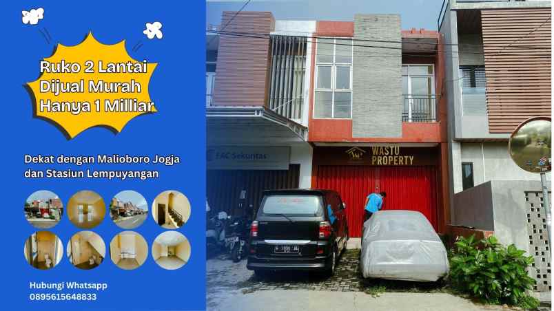 dijual ruko murah shm akses 4 menit ke malioboro
