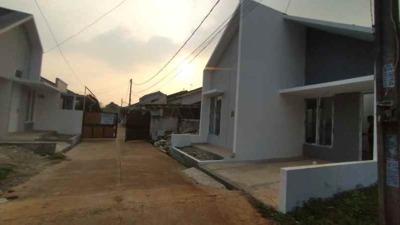 dijual rumah 1 lantai indent lokasi jatisari bekasi