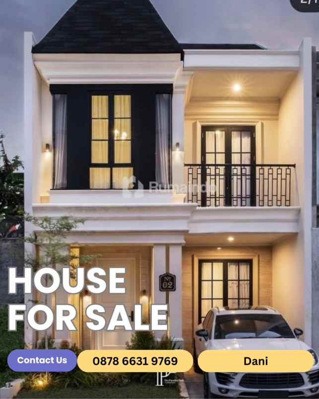 dijual rumah 2 lantai 600 jutaan cilangkap depok