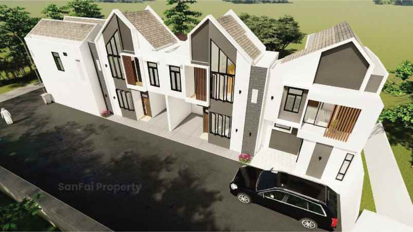 dijual rumah 2 lantai di depok dekat stasiun