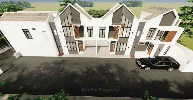 dijual rumah 2 lantai di depok dekat stasiun