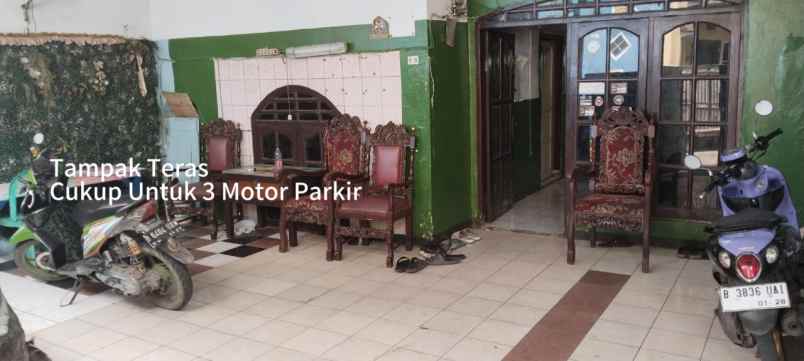 dijual rumah alamat jl kramat jaya gang