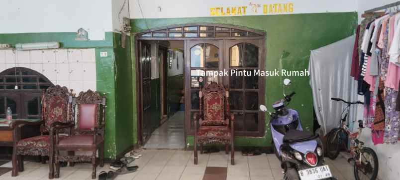dijual rumah alamat jl kramat jaya gang