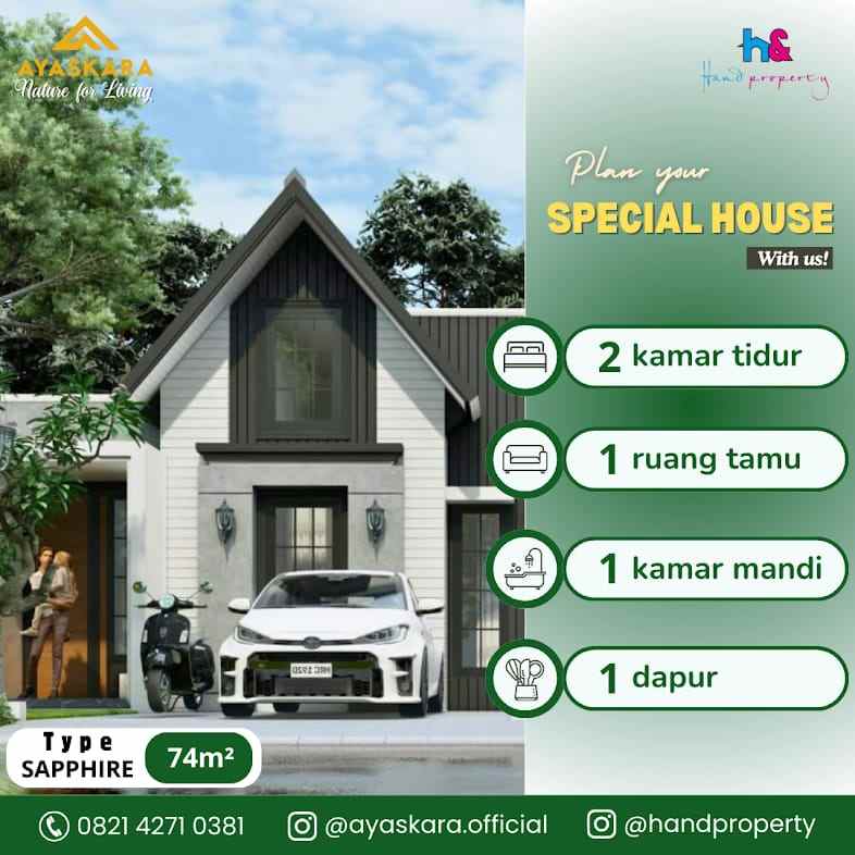 dijual rumah ayaskara