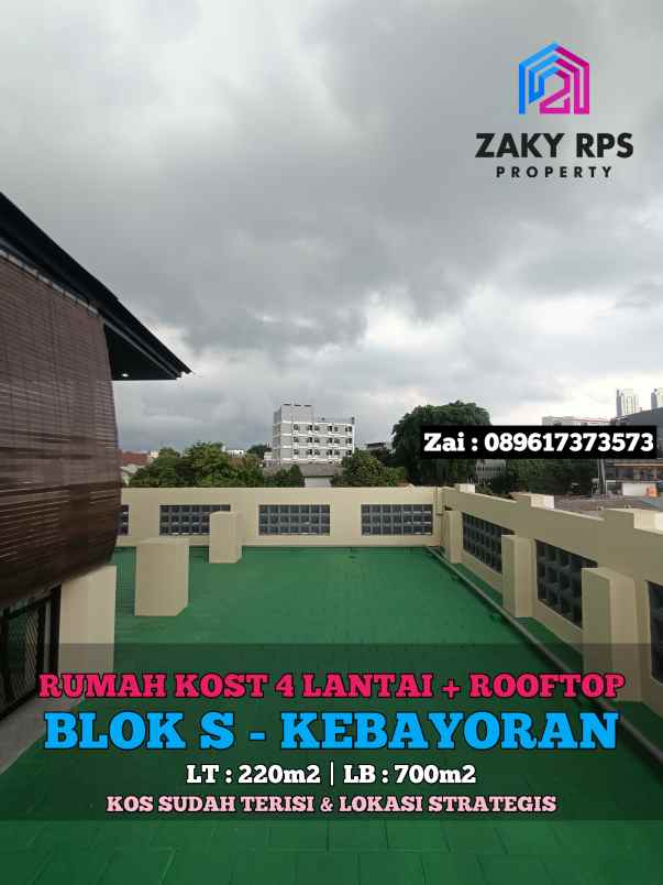 dijual rumah blok s kebayoran baru