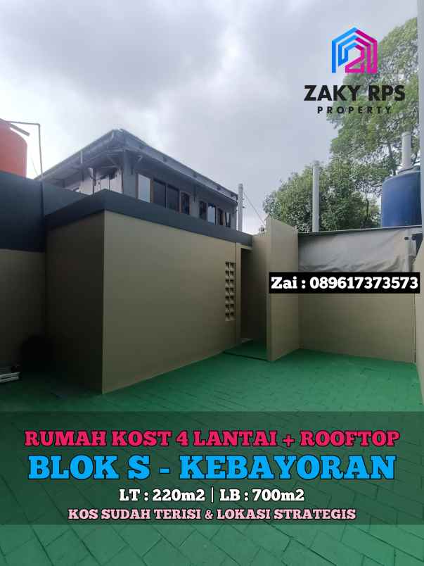 dijual rumah blok s kebayoran baru