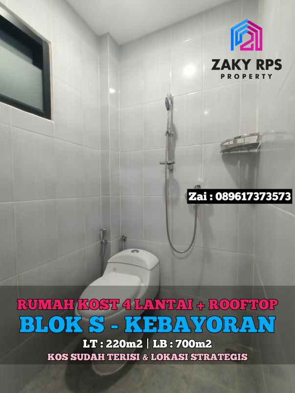 dijual rumah blok s kebayoran baru