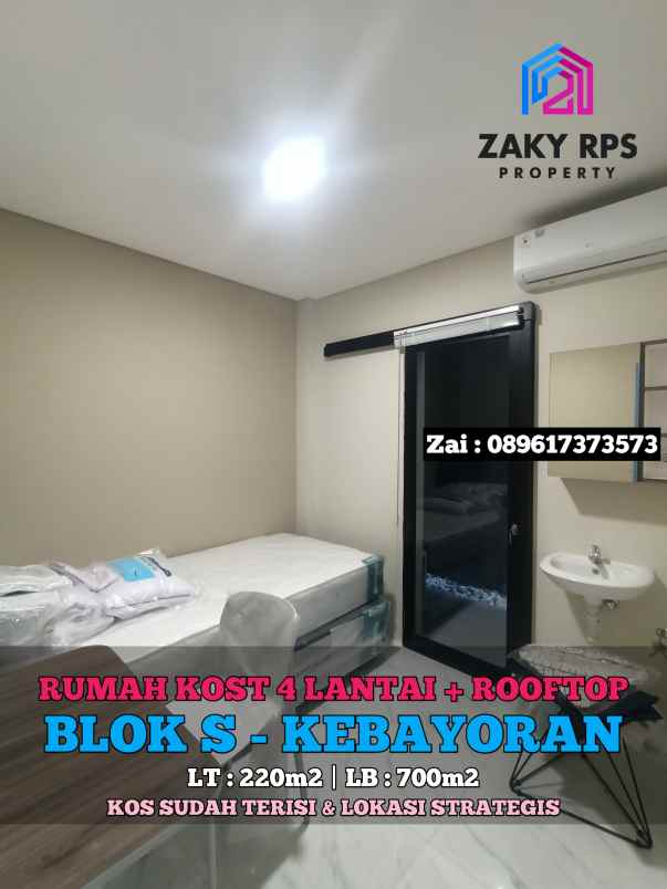 dijual rumah blok s kebayoran baru