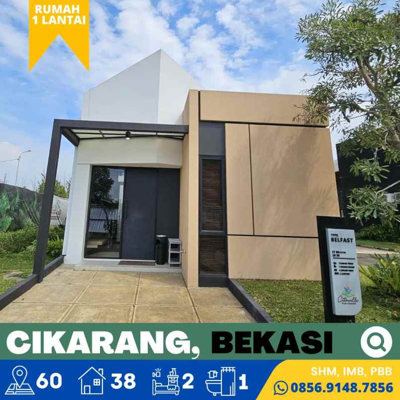 dijual rumah cikarang utara