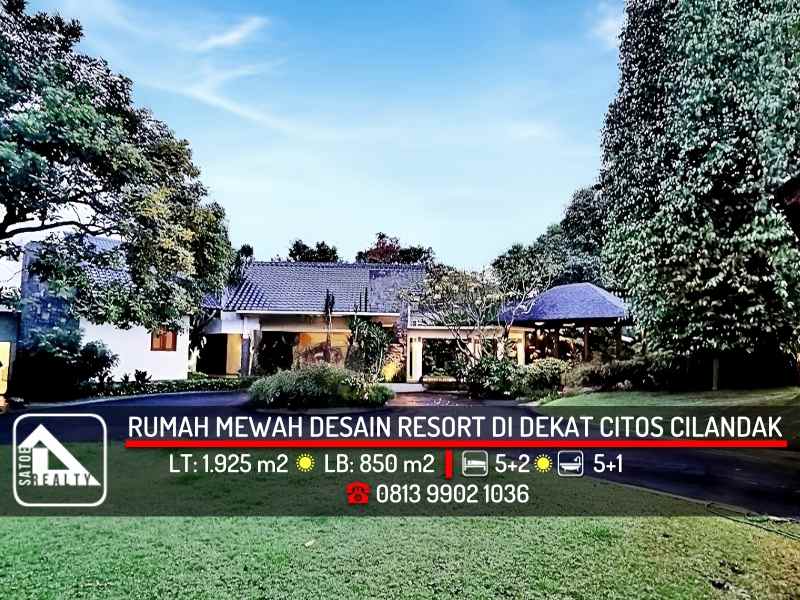 dijual rumah cilandak jakarta selatan
