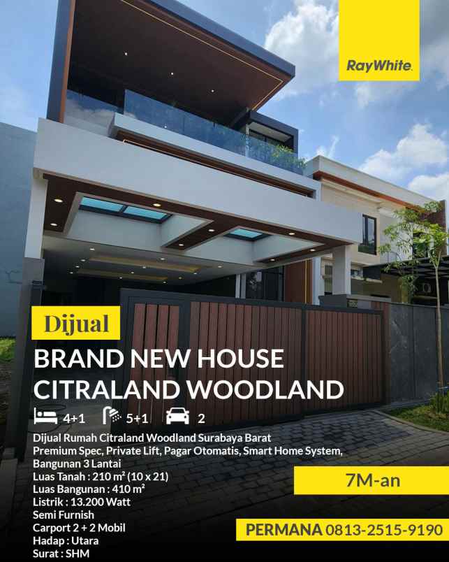 dijual rumah citraland woodland