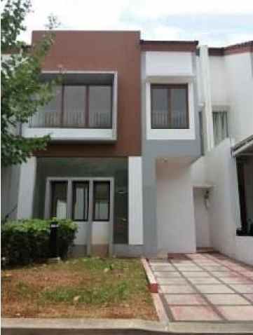 dijual rumah cluster alamanda