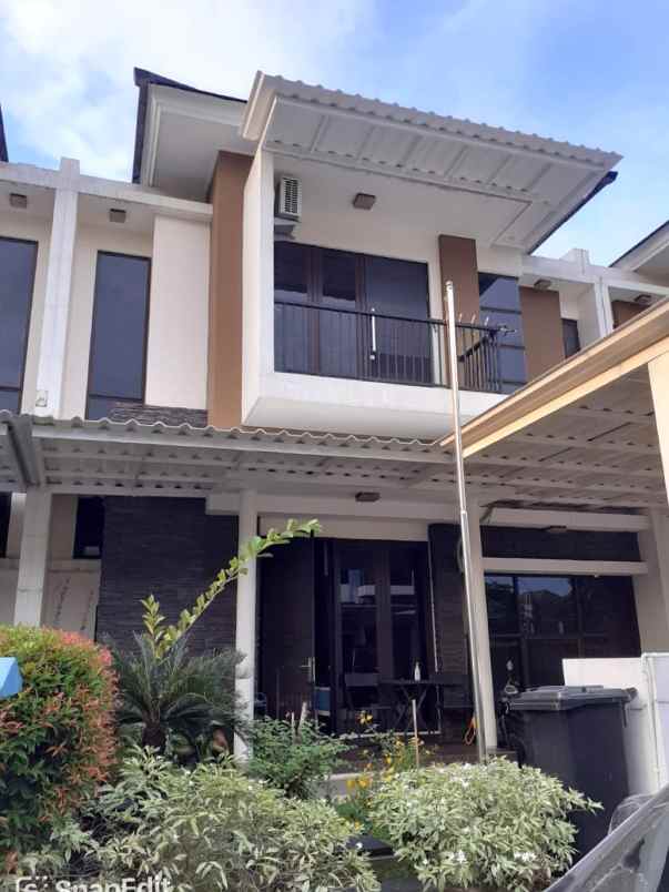 dijual rumah cluster asera one south