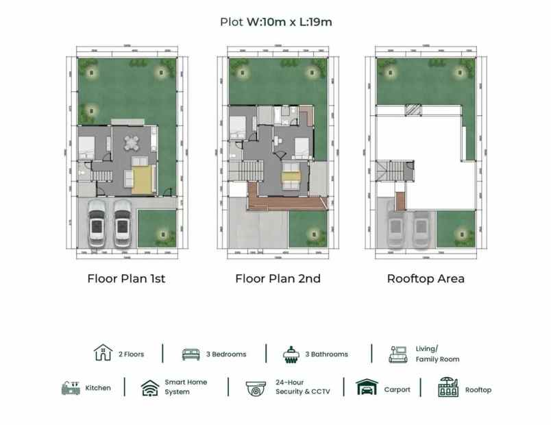 dijual rumah cluster dago valley cisitu