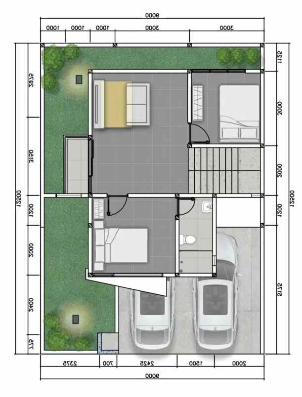 dijual rumah cluster dago valley cisitu