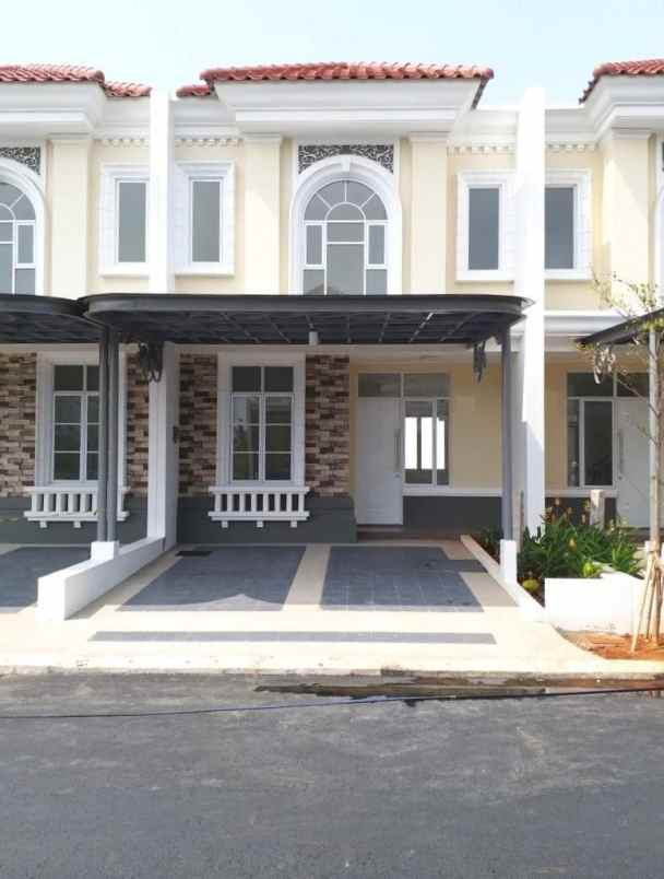 dijual rumah cluster la seine jgc