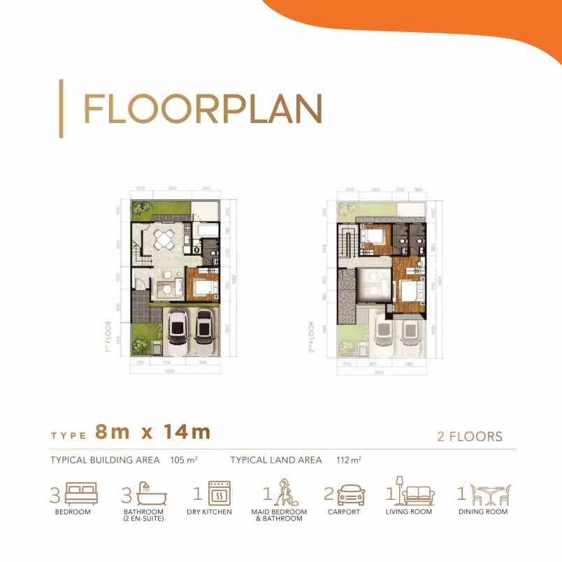 dijual rumah cluster maninjau asya jgc