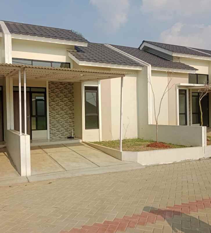 dijual rumah cluster waru selia parung