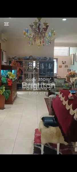 dijual rumah cozy di giri loka bsd tangerang