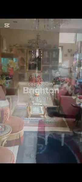 dijual rumah cozy di giri loka bsd tangerang