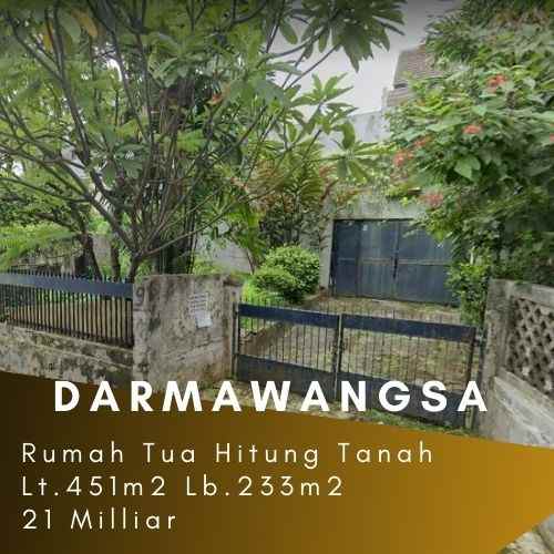 dijual rumah darmawangsa