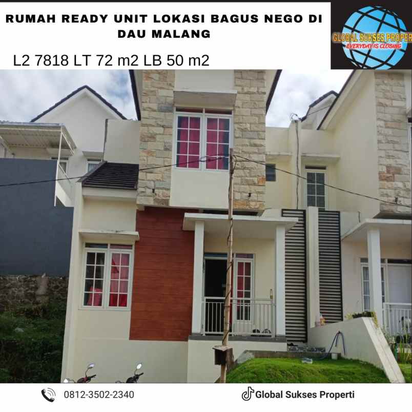 dijual rumah dau malang