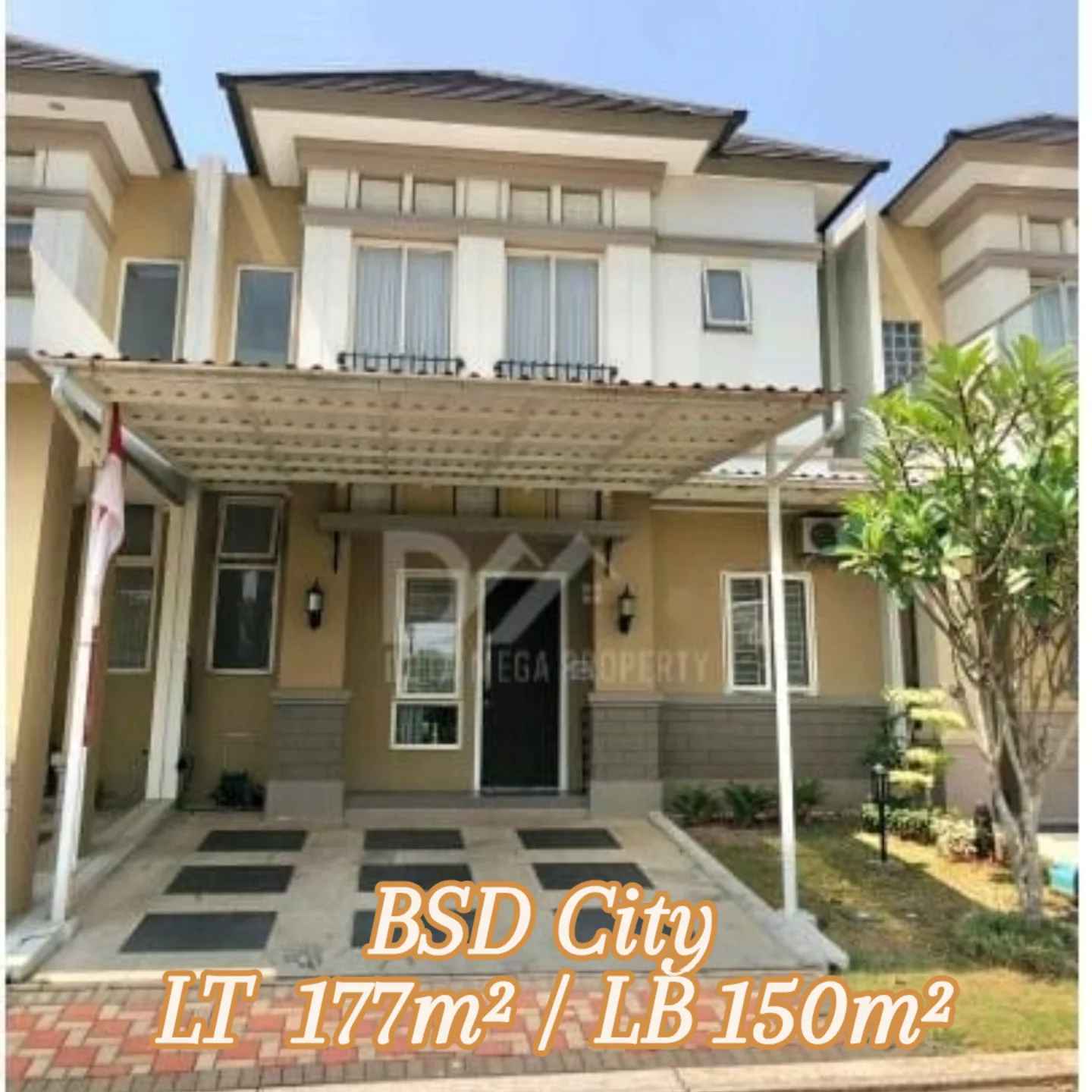 dijual rumah di bsd city