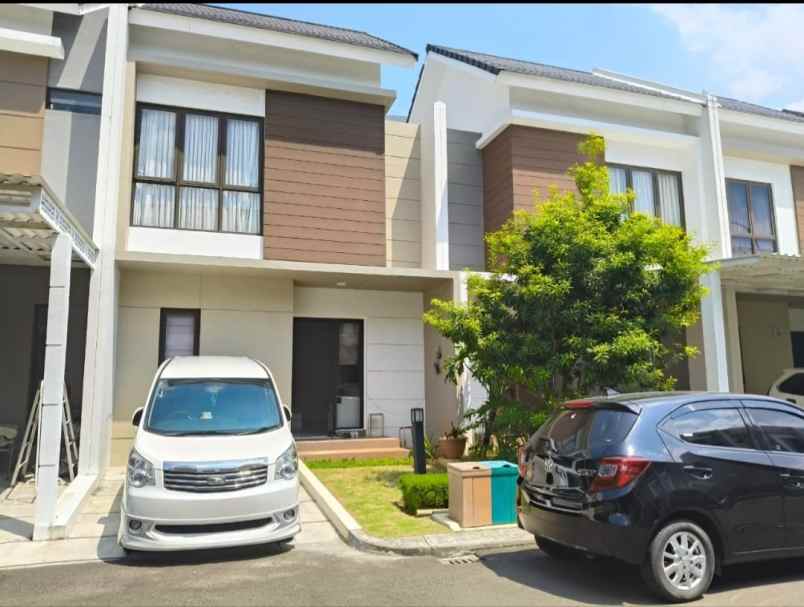 dijual rumah di cluster olive summarecon bekasi