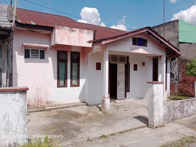 dijual rumah di jl rawa bening arengka pekanbaru