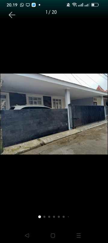 dijual rumah full furnished di pamulang