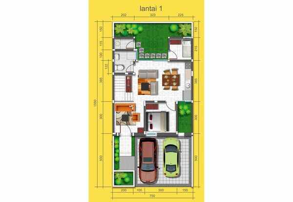 dijual rumah grand delta sari