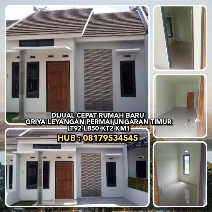 dijual rumah griya leyangan permai