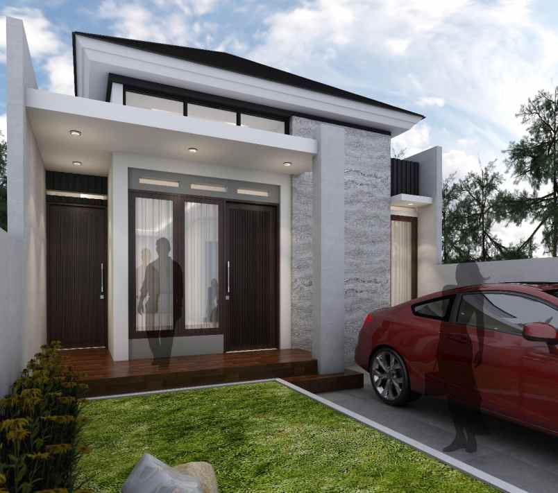 dijual rumah jalan cemara gading pekanbaru