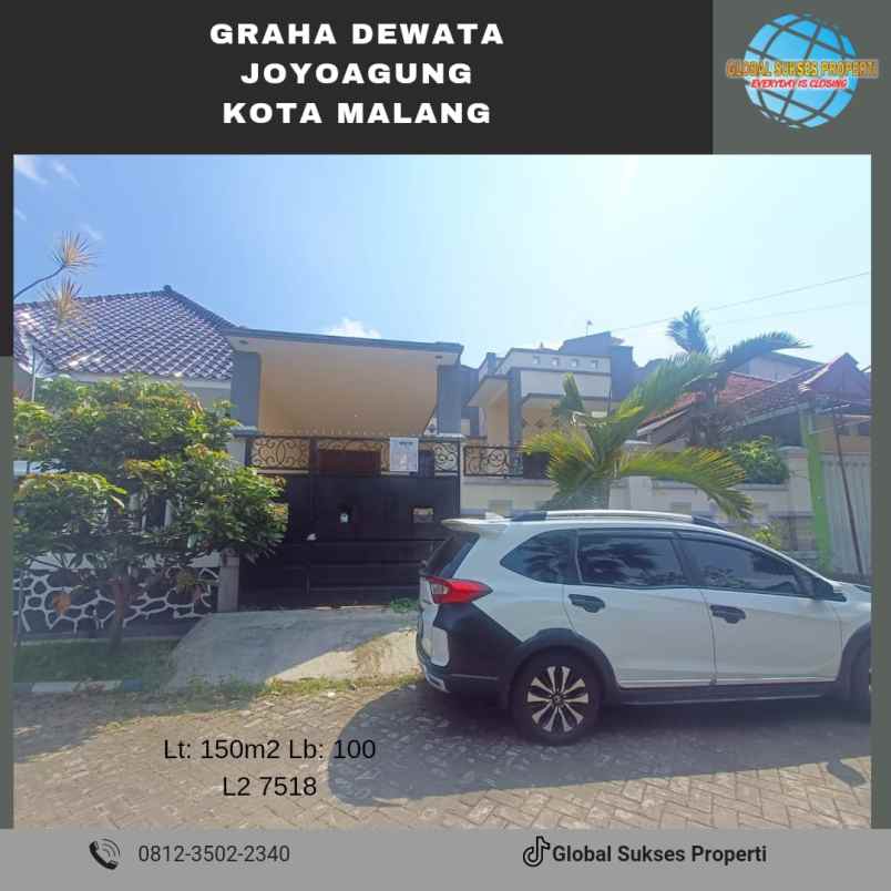 dijual rumah jalan joyo agung