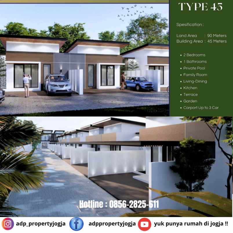 dijual rumah jalan kaliurang km 12