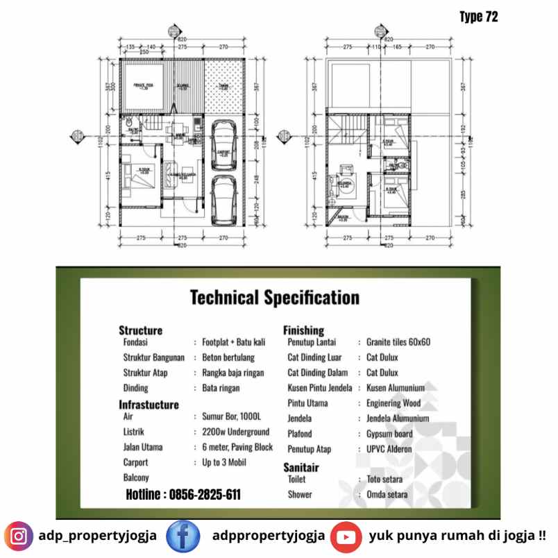 dijual rumah jalan kaliurang km 12