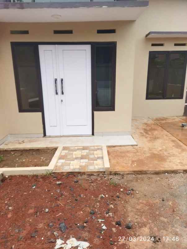 dijual rumah jalan ramah pondok rajeg