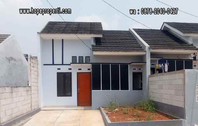 dijual rumah jalan raya bojonggede kemang