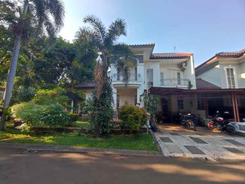 dijual rumah jalan senayan tangerang