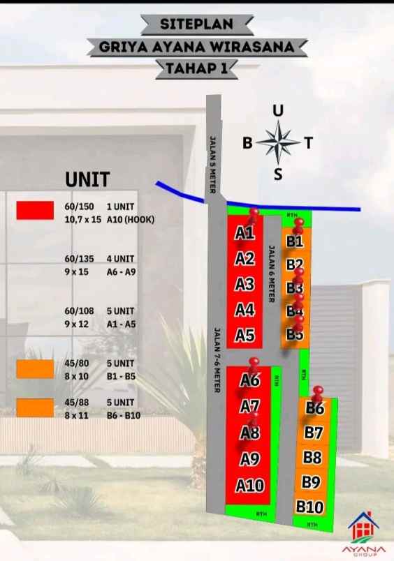 dijual rumah jalan sendang mas wirasana