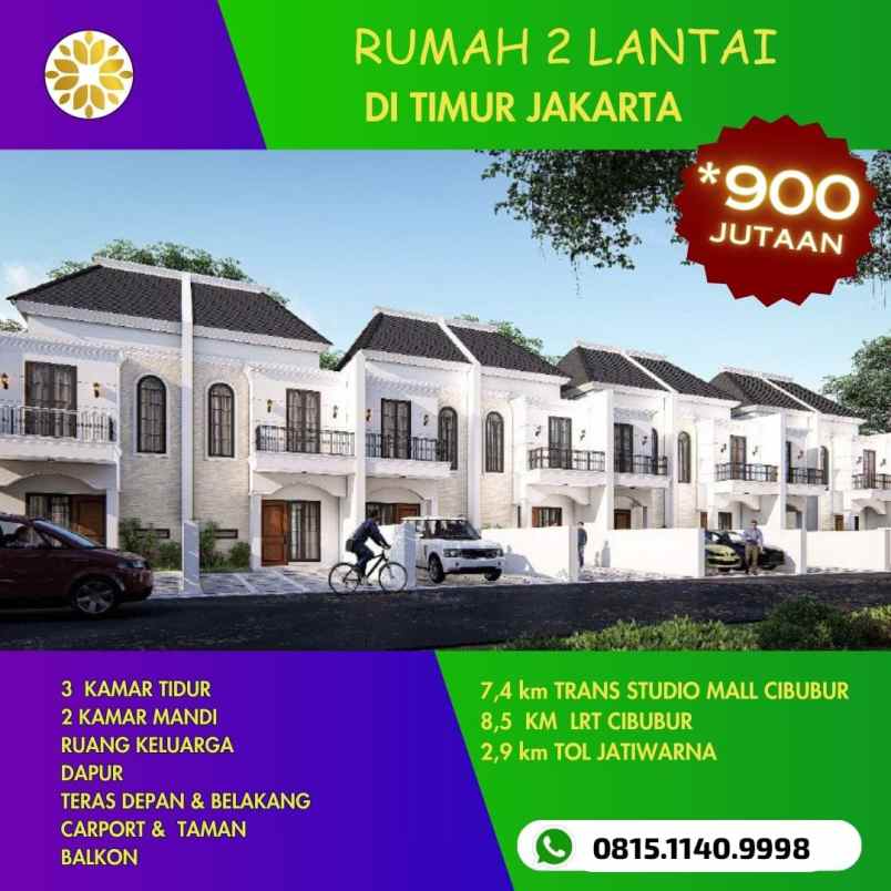 dijual rumah jatiranggon