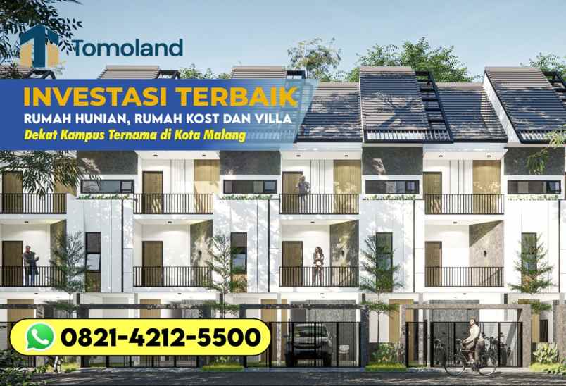 dijual rumah jl chili joyogrand blok