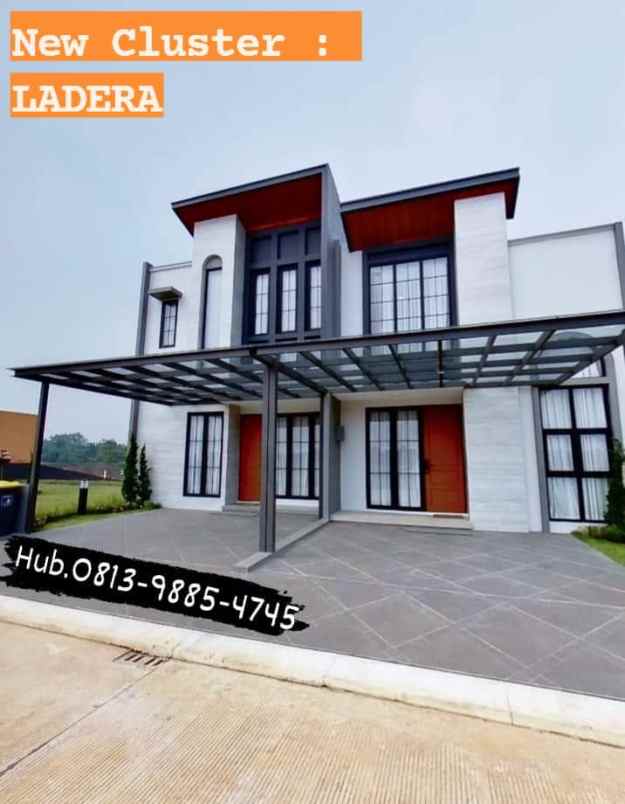 dijual rumah jl gdc boulevard jabon