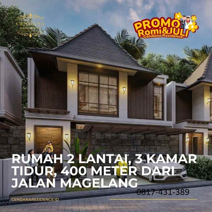 dijual rumah jl magelang jombor jongke