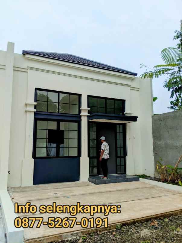 dijual rumah jl manunggal perigi