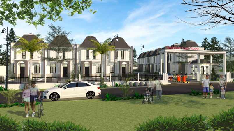 dijual rumah jl sudirman pd jaya kec